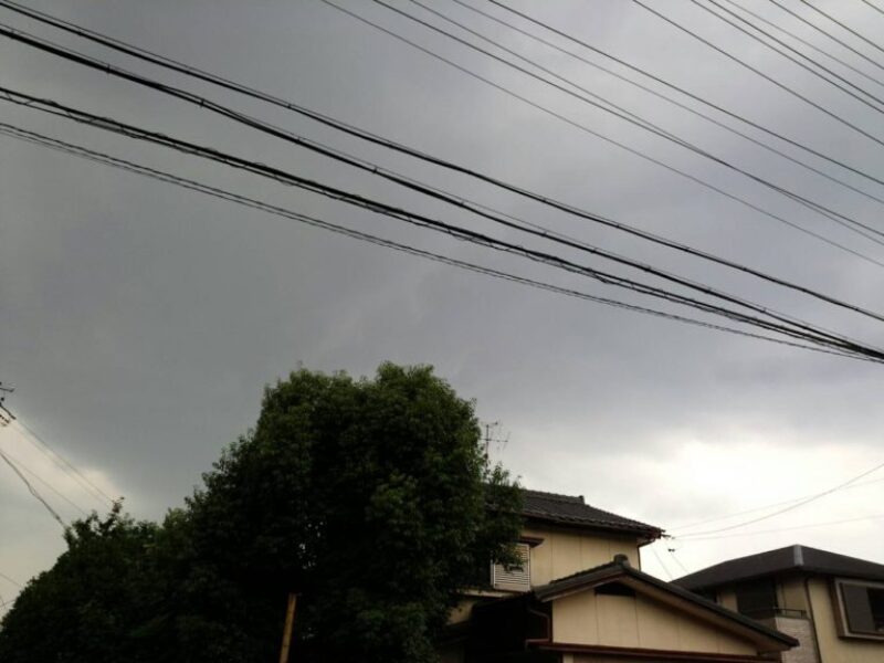 雨の予感